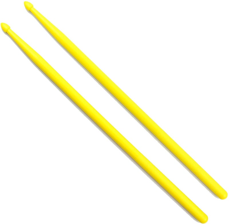 FITSTIX عصي FITSTIX للياقة البدنية ودروس الأيروبيك تصميم العصي قوي وخفيف الوزن يجعلها إضافة ممتعة لأي روتين أو درس تمرين. (أصفر) - Image 1